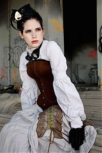 People & Humanity: steampunk girl