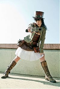 People & Humanity: steampunk girl