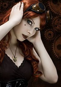 People & Humanity: steampunk girl