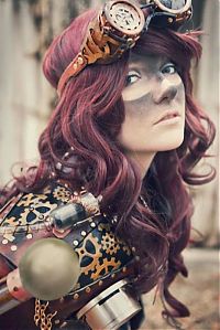 People & Humanity: steampunk girl