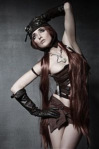 People & Humanity: steampunk girl