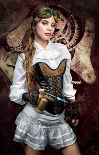 People & Humanity: steampunk girl