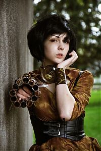 People & Humanity: steampunk girl