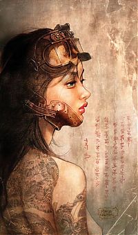 People & Humanity: steampunk girl