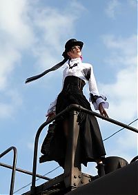 People & Humanity: steampunk girl