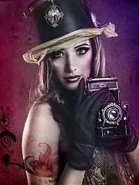 People & Humanity: steampunk girl