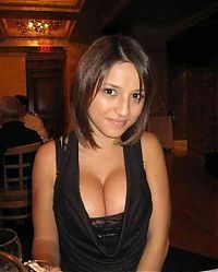 People & Humanity: breasts cleavage girl