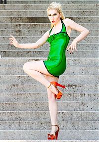 People & Humanity: pin-up girl model