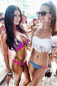 People & Humanity: Las Vegas pool party girls