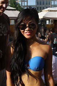 People & Humanity: Las Vegas pool party girls