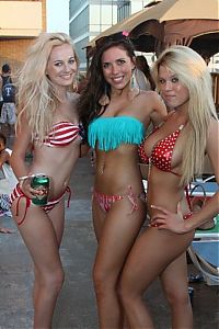 People & Humanity: Las Vegas pool party girls