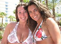 People & Humanity: young summer and bikini beach girls