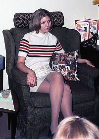 People & Humanity: retro history glamour miniskirt girls