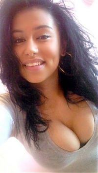 breasts cleavage girl