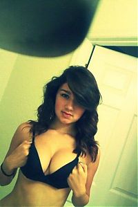 People & Humanity: breasts cleavage girl