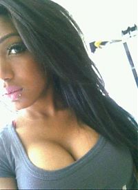 People & Humanity: breasts cleavage girl