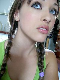 People & Humanity: glamour girl with an alluring beauty