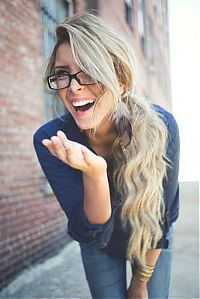 People & Humanity: girl with glasses