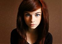 People & Humanity: young teen college girl portrait