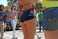 People & Humanity: young girl with a nice ass buttocks