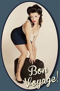 People & Humanity: pin-up girl model