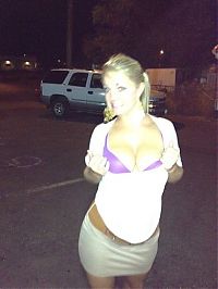 People & Humanity: breasts cleavage girl