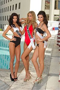 People & Humanity: Contestants of beauty pageant, Miss Universe 2012, Las Vegas, Nevada, United States