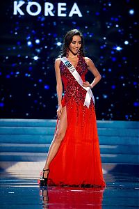 People & Humanity: Contestants of beauty pageant, Miss Universe 2012, Las Vegas, Nevada, United States