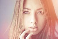 People & Humanity: glamour girl with an alluring beauty