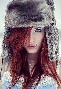 People & Humanity: young red haired girl portrait