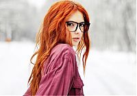 People & Humanity: young red haired girl portrait