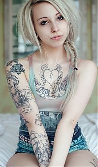 People & Humanity: glamour girl with an alluring beauty