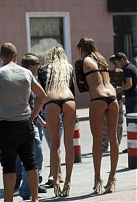 People & Humanity: young girl with a nice ass buttocks