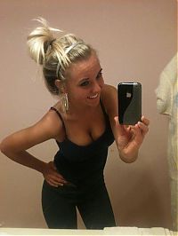 breasts cleavage girl