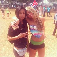 People & Humanity: Ultra Music Festival 2013 girls, Miami, Florida, United States