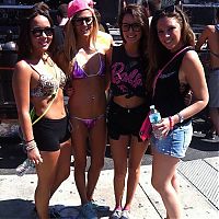 People & Humanity: Ultra Music Festival 2013 girls, Miami, Florida, United States