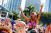 People & Humanity: Ultra Music Festival 2013 girls, Miami, Florida, United States