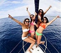 TopRq.com search results: summer bikini beach girls recreate on yacht vessels