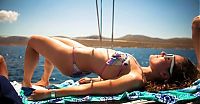 TopRq.com search results: summer bikini beach girls recreate on yacht vessels