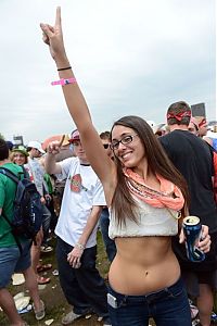 People & Humanity: Indy 500 Snake Pit infield girls
