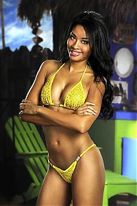 People & Humanity: 2013 Hooters International Swimsuit Pageant girl, Hard Rock Casino & Hotel, Las Vegas, Nevada, United States