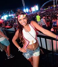 People & Humanity: Girls from Electric Daisy Carnival 2013, Las Vegas, United States