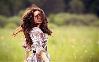 People & Humanity: glamour girl with an alluring beauty
