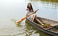 People & Humanity: glamour girl with an alluring beauty