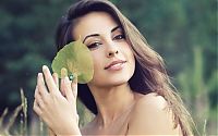 People & Humanity: glamour girl with an alluring beauty