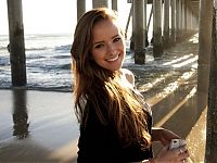 People & Humanity: glamour girl with an alluring beauty