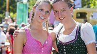 People & Humanity: girl wearing a traditional folk costume