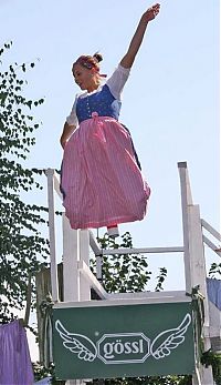 People & Humanity: girl wearing a traditional folk costume