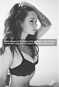 People & Humanity: girl with an interesting fact