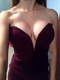 People & Humanity: breasts cleavage girl